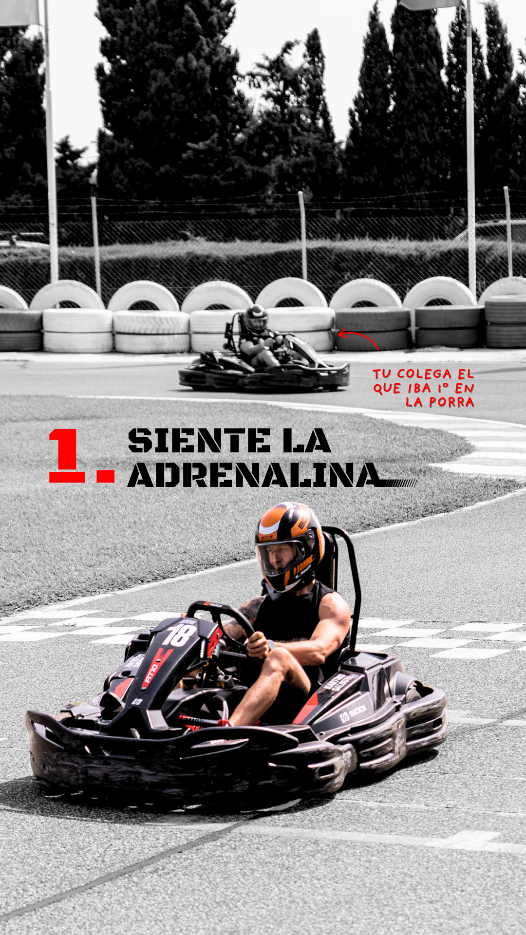 1. Siente la adrenalina