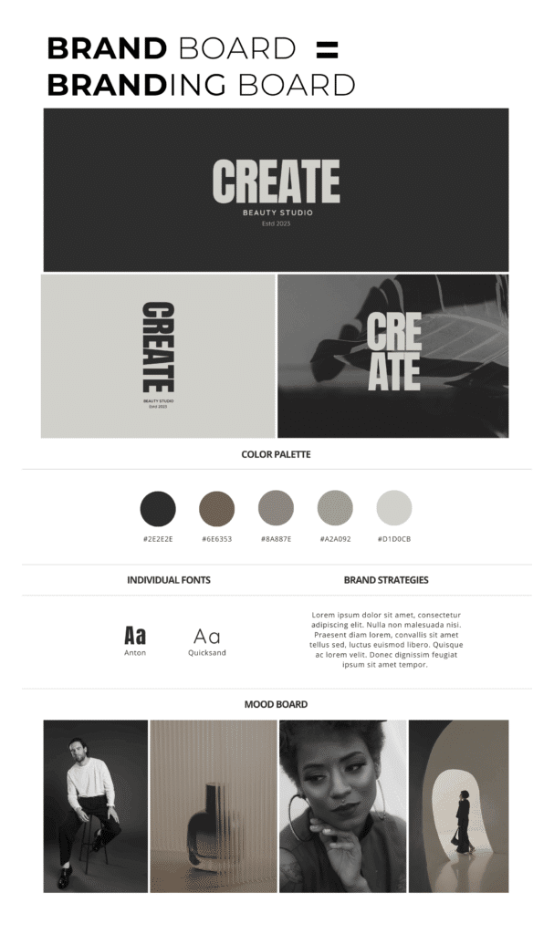 Branding board