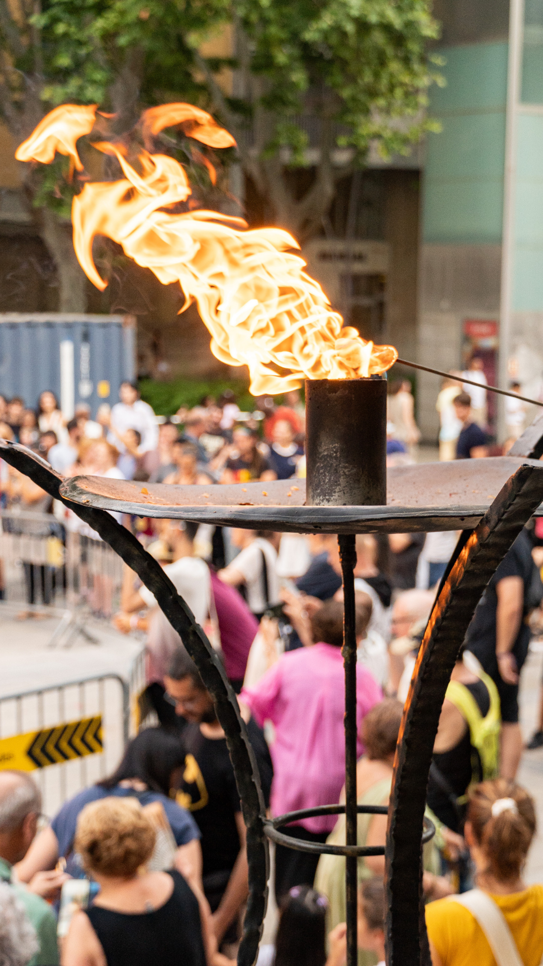 Flama del Canigó a Reus